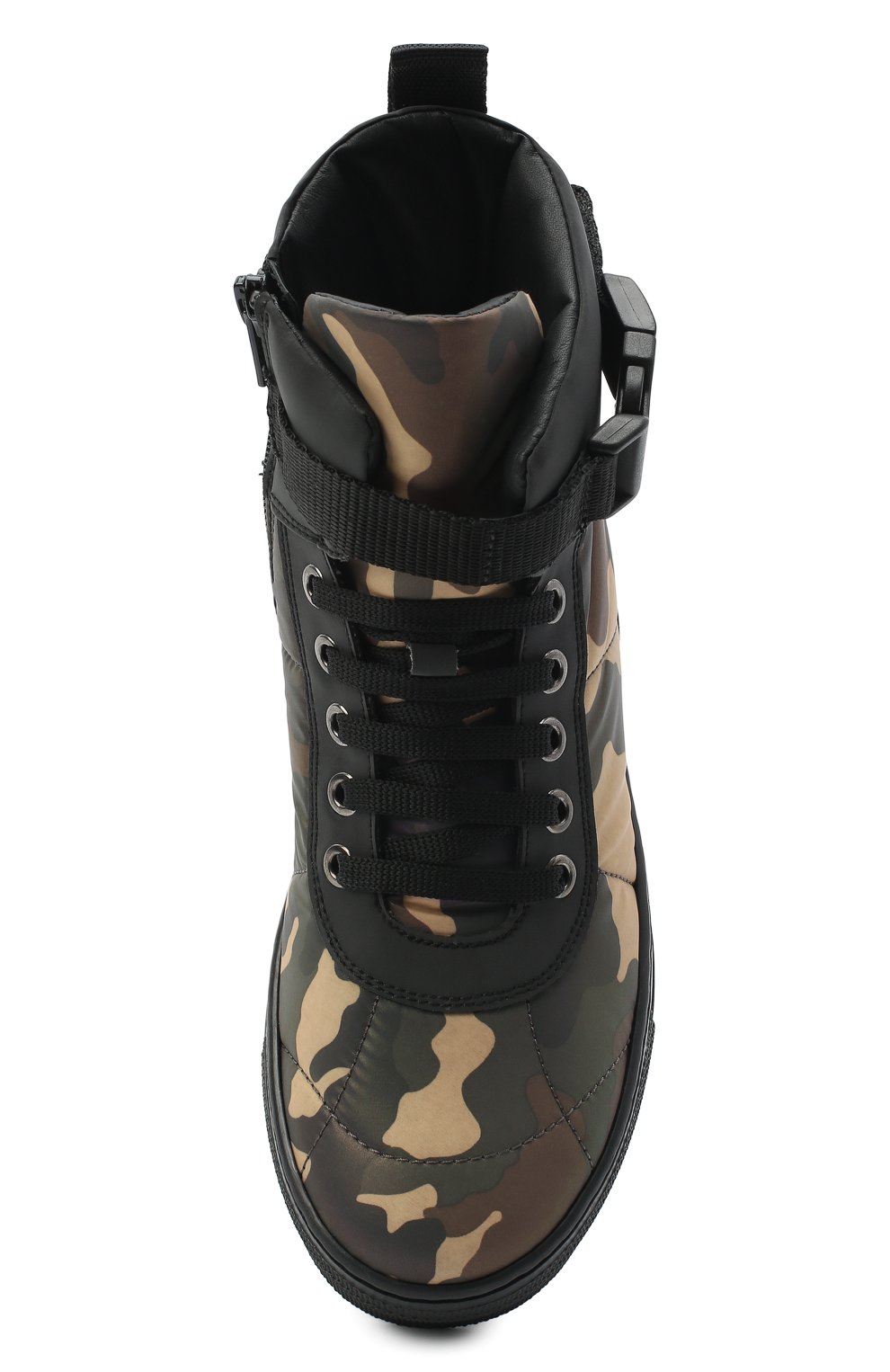 Высокие кеды MISSOURI черного цвета по цене 21800 руб., арт. 85873 A/35-41, фото 4 Высокие кеды MISSOURI, арт. 85873 A/35-41, фото 4