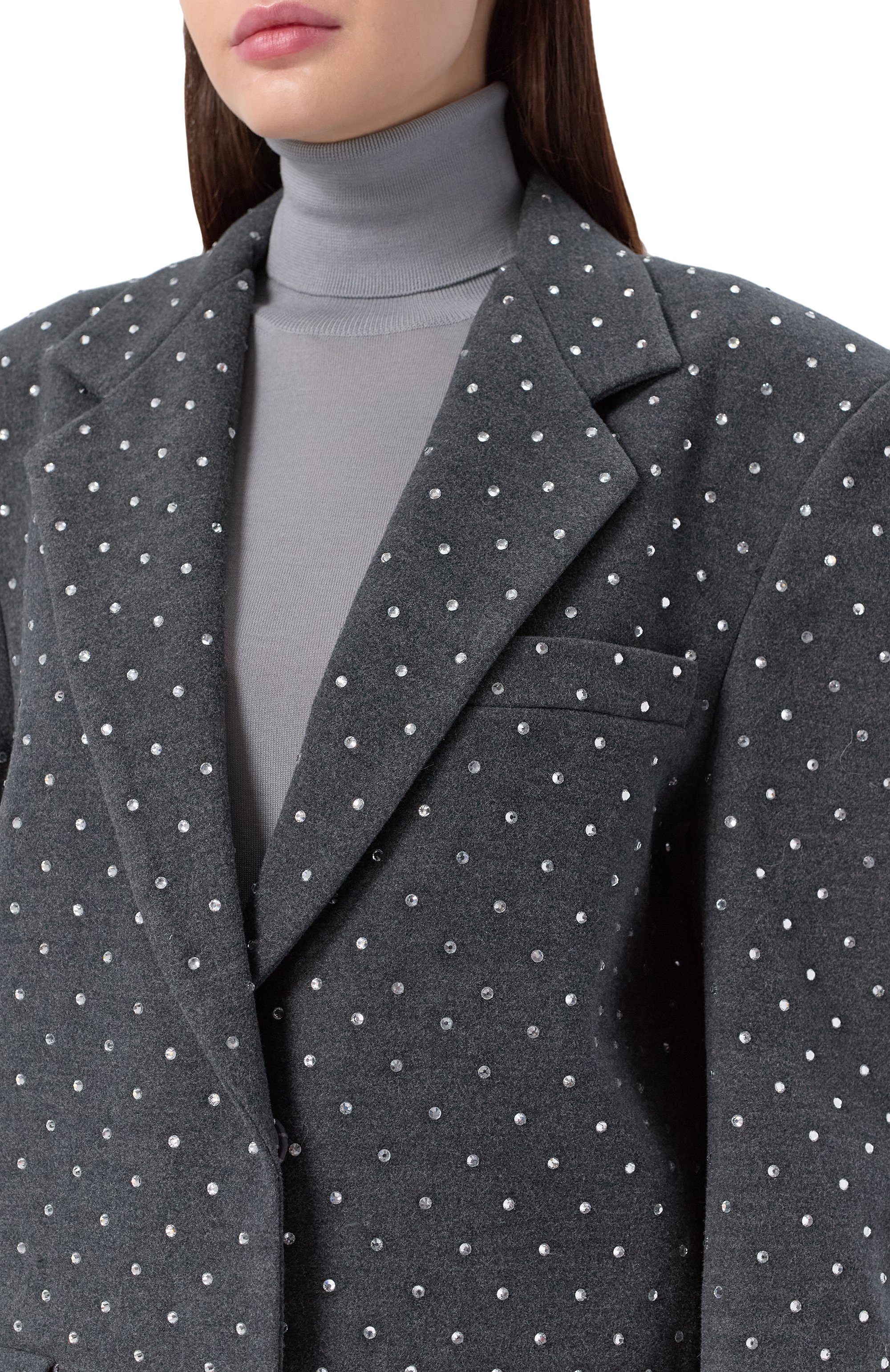 Жакет с отделкой стразами FORTE DEI MARMI COUTURE, арт. 25WF7449M, фото 5