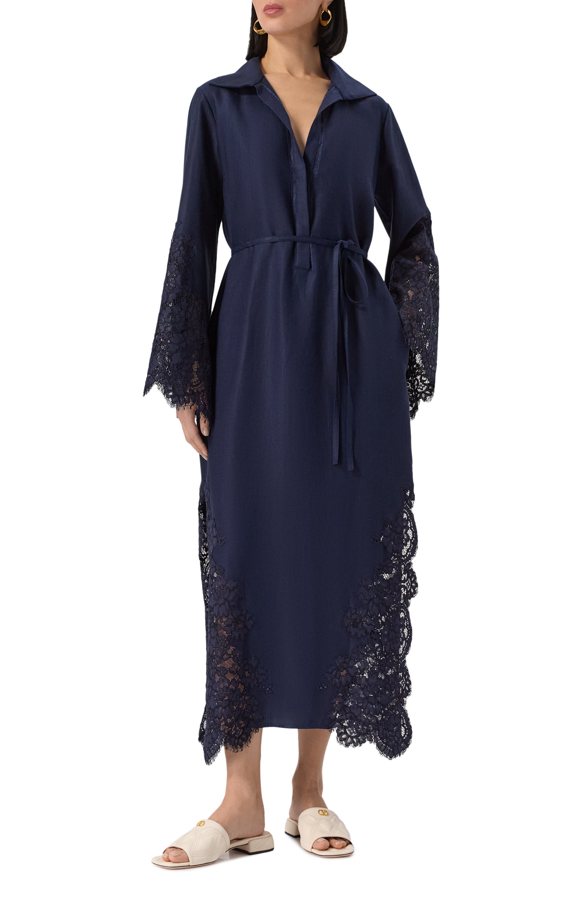 Платье изо льна и шелка MVST, арт. 25E/X2P/0/H091/5546, фото 3