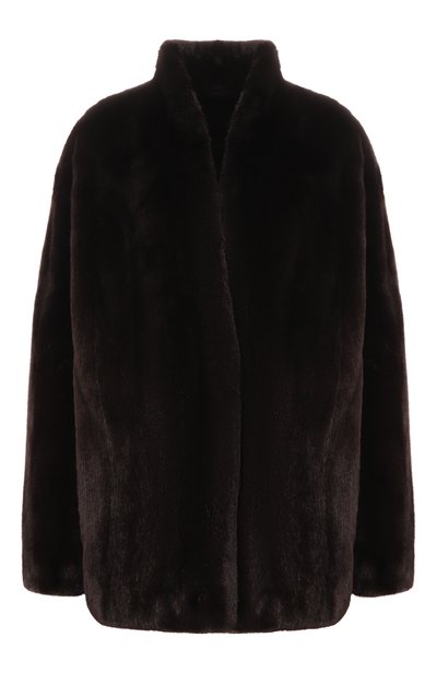 Женская шуба из норки MVST, арт. M009/MINK BGL