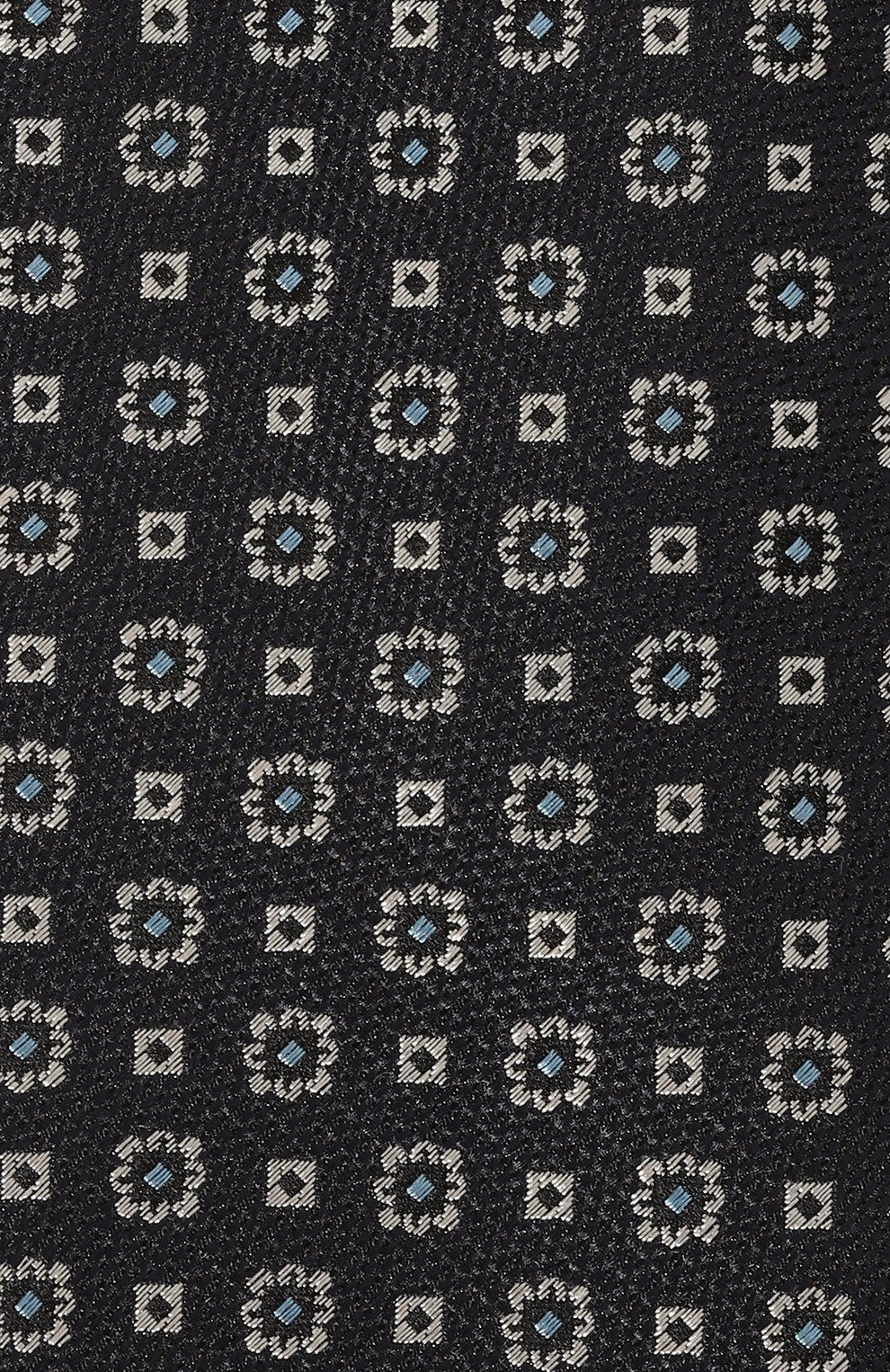 Шелковый галстук CANALI темно-синего цвета по цене 17550 руб., арт. 18/HJ04146, фото 4 Шелковый галстук CANALI, арт. 18/HJ04146, фото 4