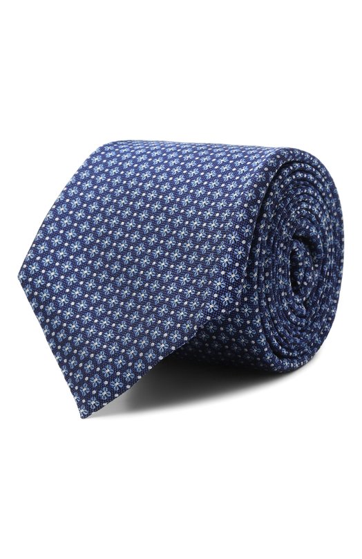 Шелковый галстук Canali 82/HJ04484 Синий 82/HJ04484