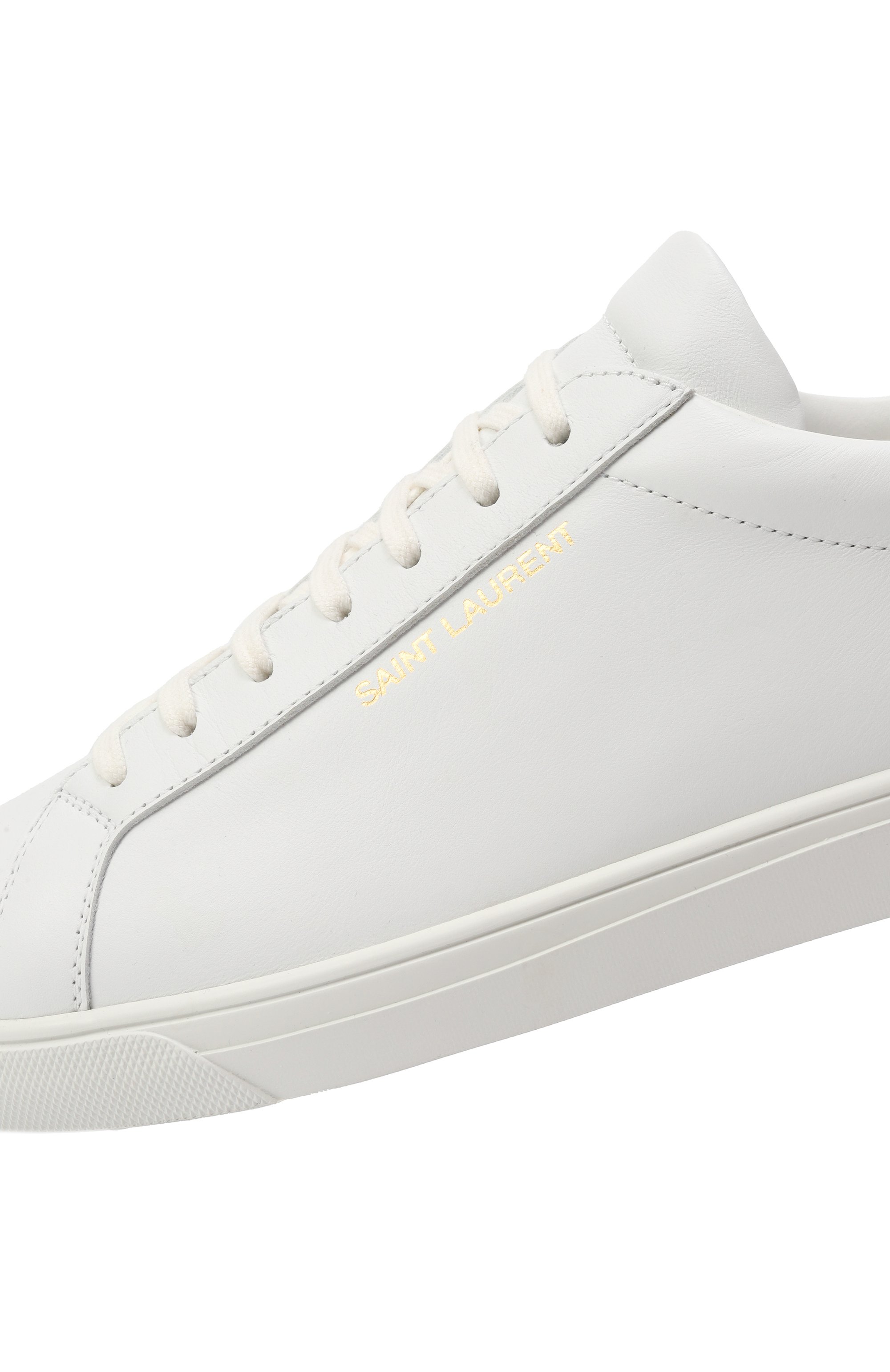 Кожаные кеды andy SAINT LAURENT, арт. 606833/0M500, фото 7