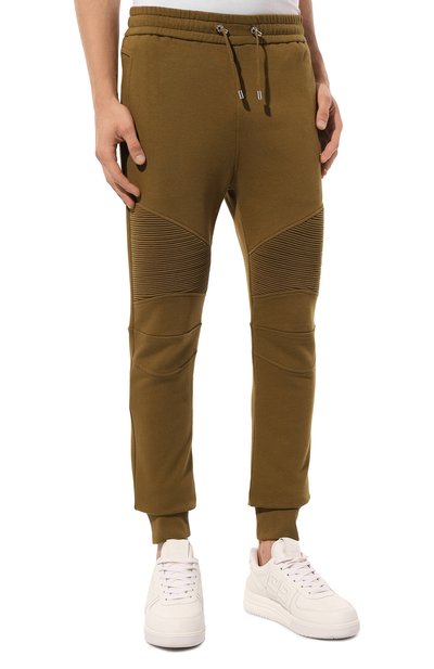 Хлопковые джоггеры BALMAIN, арт. AH10B000/BB66, фото 3