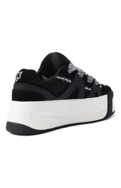 Комбинированные кеды slider NAKED WOLFE, арт. SLIDER/SUEDE, фото 5