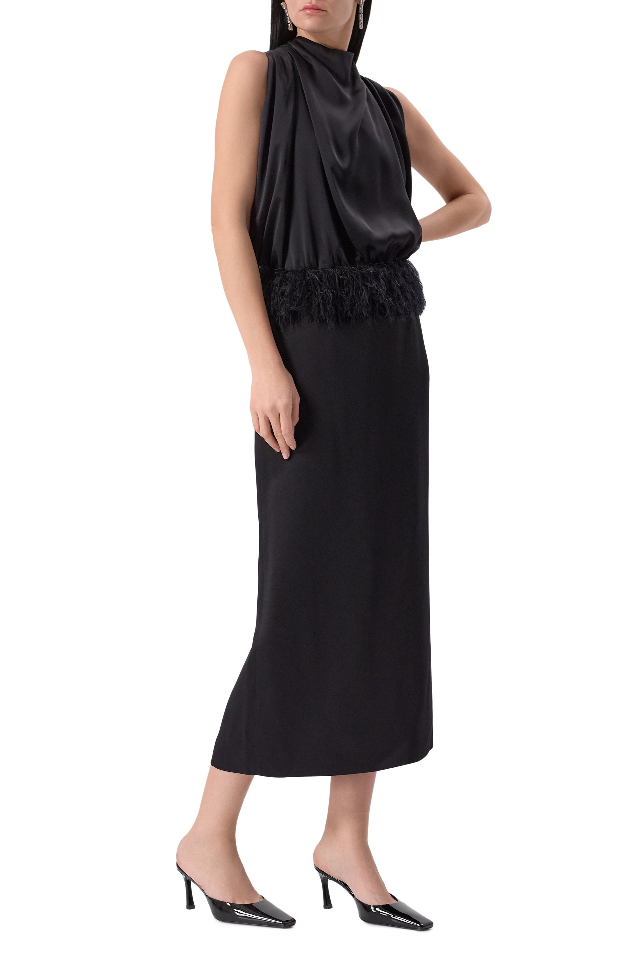 Мюли juno 75 THE ATTICO, арт. 250WSH00849/EEE056AA, фото 2