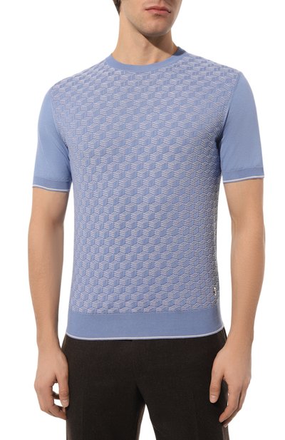 Джемпер из шелка и хлопка STEFANO RICCI, арт. K818048G10/F23176, фото 3