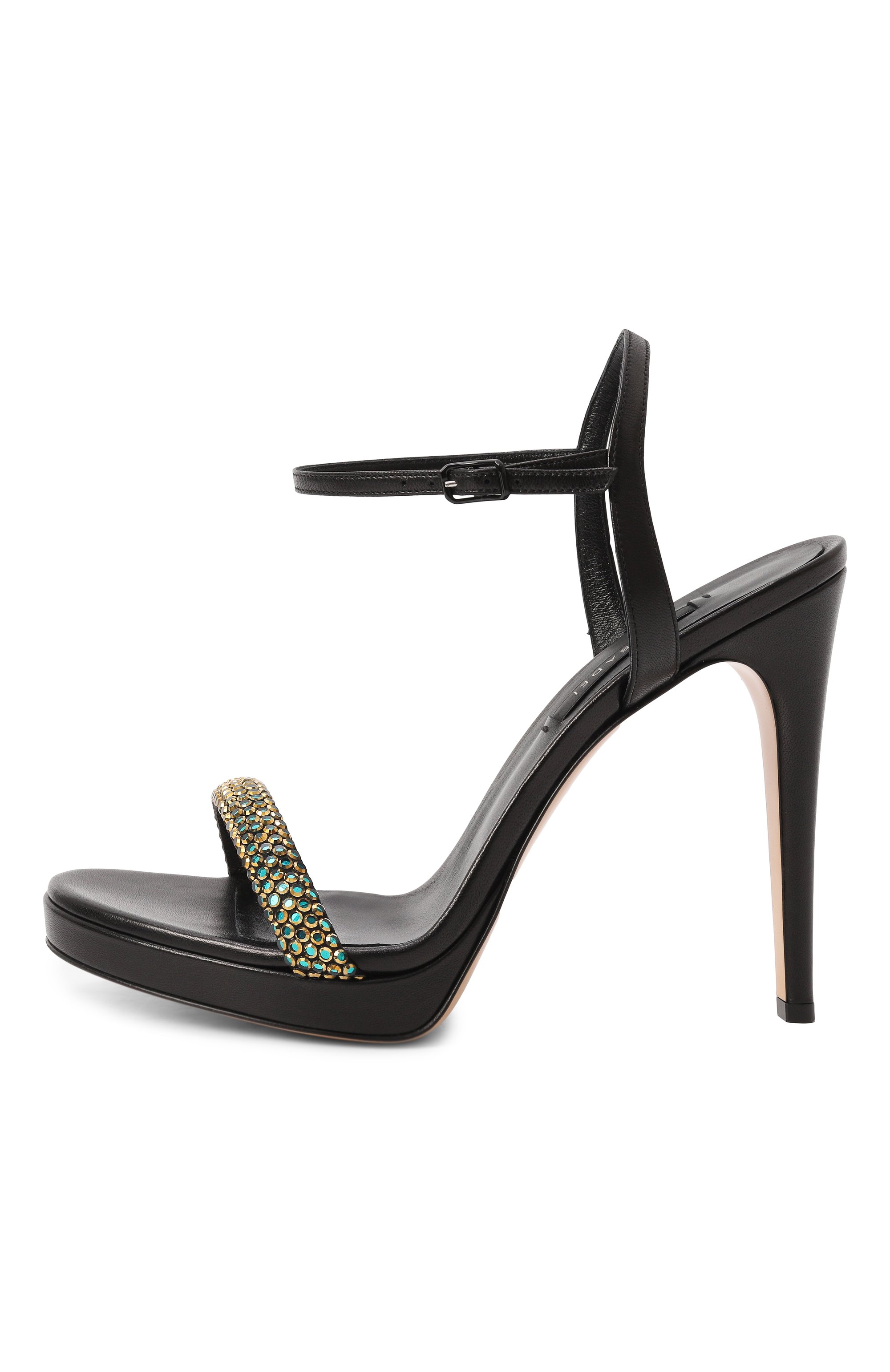 Кожаные босоножки olympo CASADEI, арт. 1L319J1001/C2660, фото 4