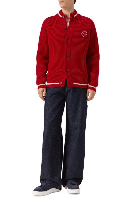 Замшевые кеды Kiton USSA268N0127902 Синий  USSA268N0127902 Фото 2