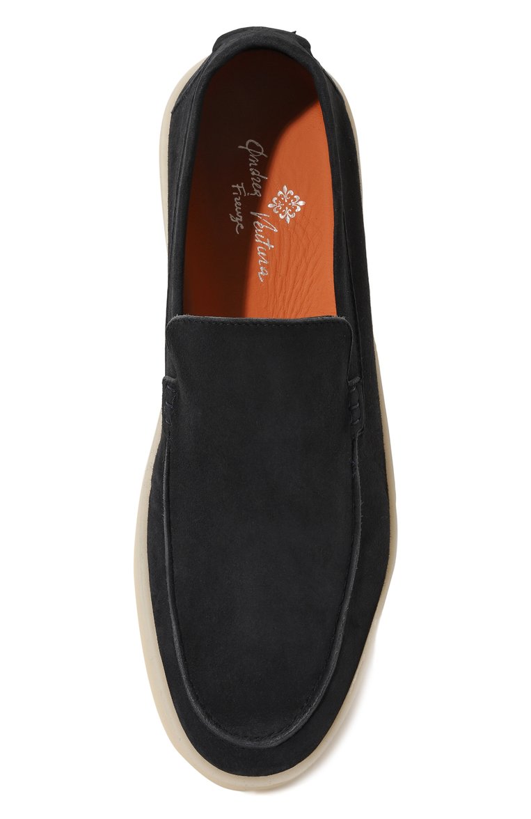 Замшевые слипоны ANDREA VENTURA FIRENZE, арт. ST.BART LS/CACHEMIRE, фото 6