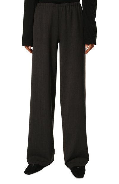 Шерстяные брюки AGREEG темно-серого цвета по цене 110000 руб., арт. 13050788, фото 3 Шерстяные брюки AGREEG, арт. 13050788, фото 3