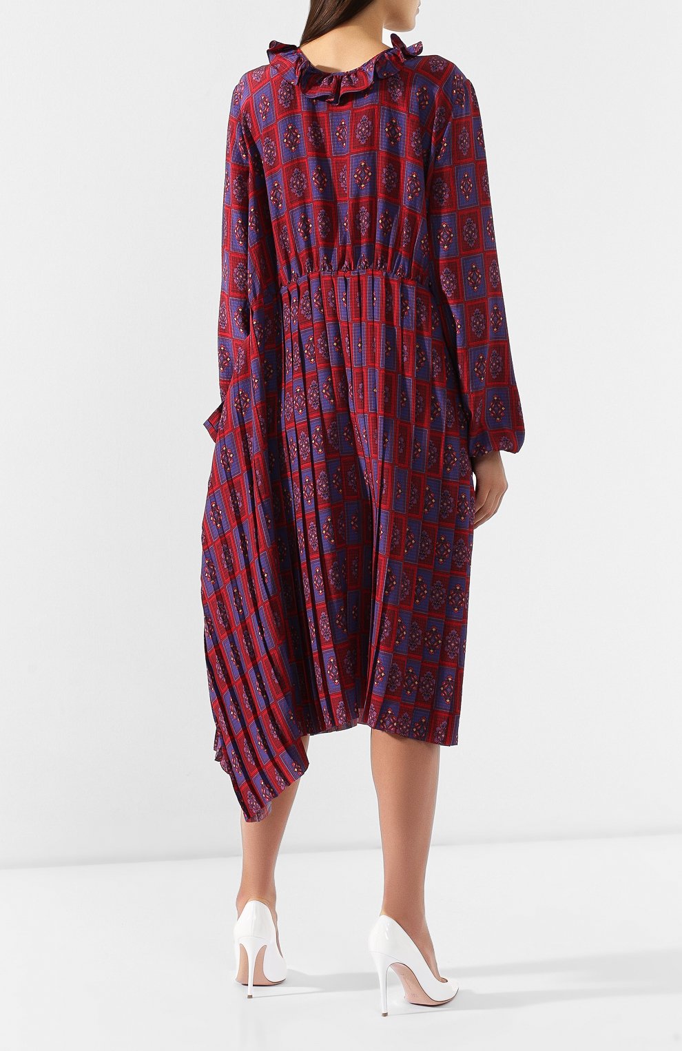 Шелковое платье BALENCIAGA, арт. 556565/TCLD1, фото 4