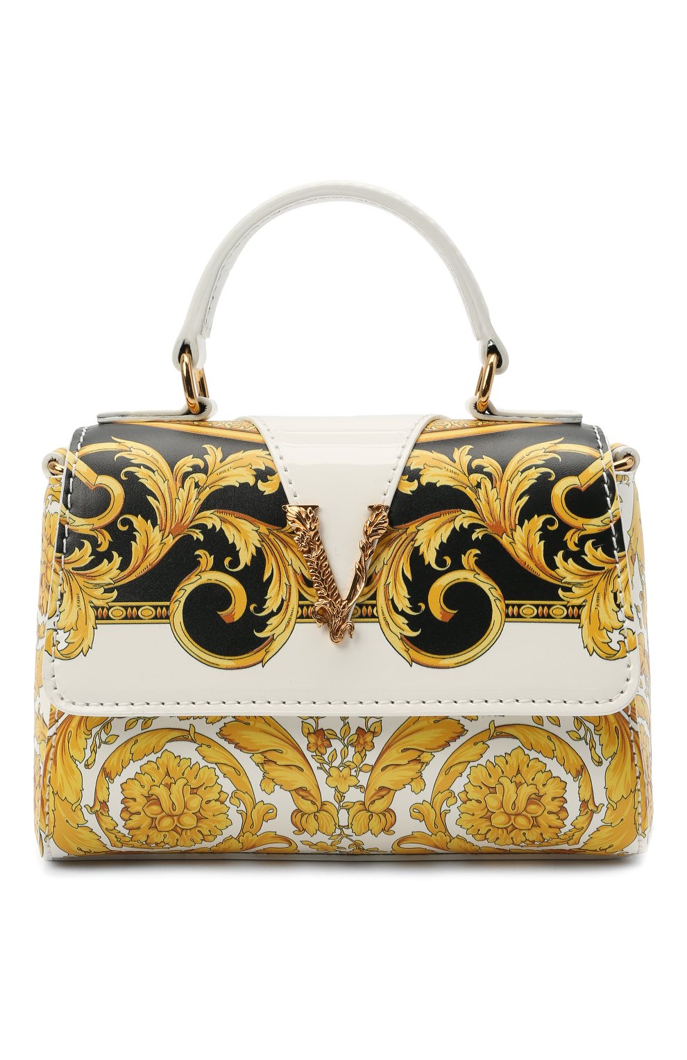 Сумка VERSACE разноцветного цвета по цене 64050 руб., арт. 1000290/1A00245, фото 1 Сумка VERSACE, арт. 1000290/1A00245, фото 1