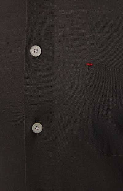 Хлопковая сорочка KITON, арт. UMCNERH08837, фото 5