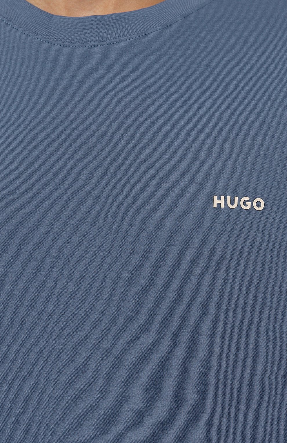 Хлопковая футболка HUGO, арт. 50466158, фото 5