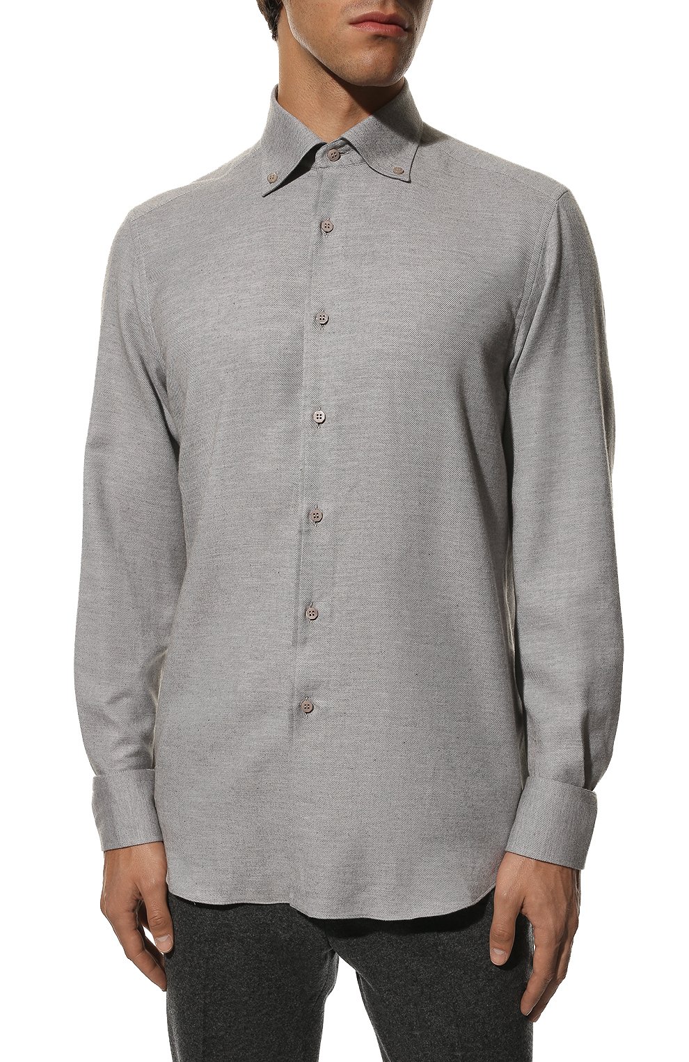 Хлопковая рубашка STEFANO RICCI, арт. MC006528/R2450, фото 3