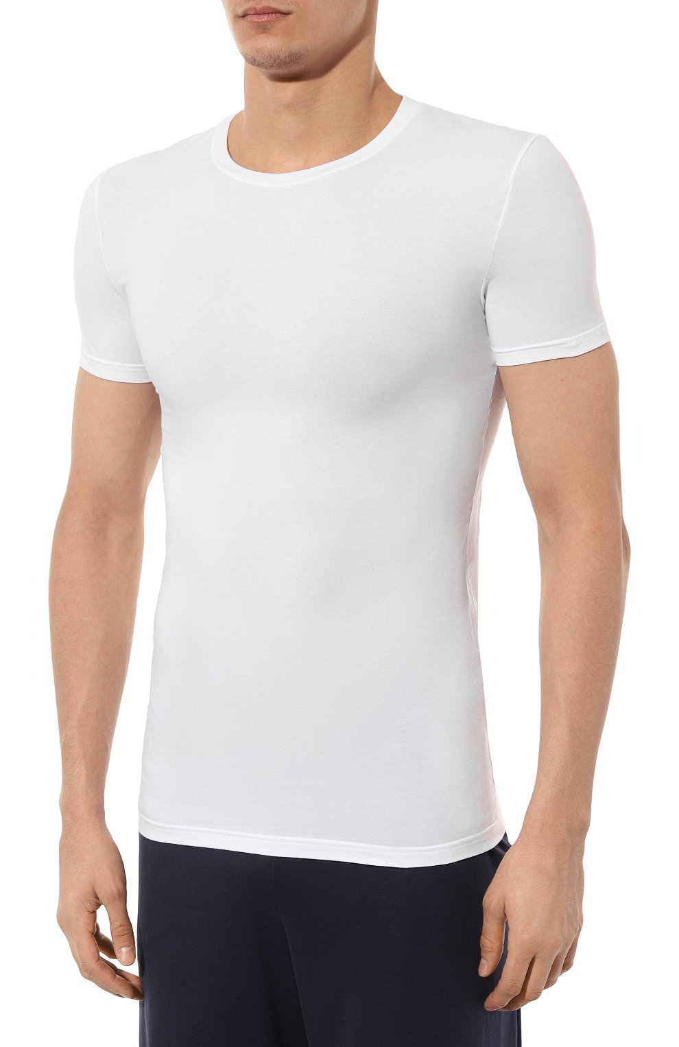 Хлопковая футболка ZEGNA, арт. N2M200090, фото 3
