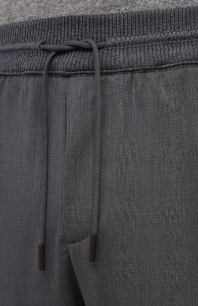 Шерстяные джоггеры ZEGNA, арт. UWI01/TT20, фото 5