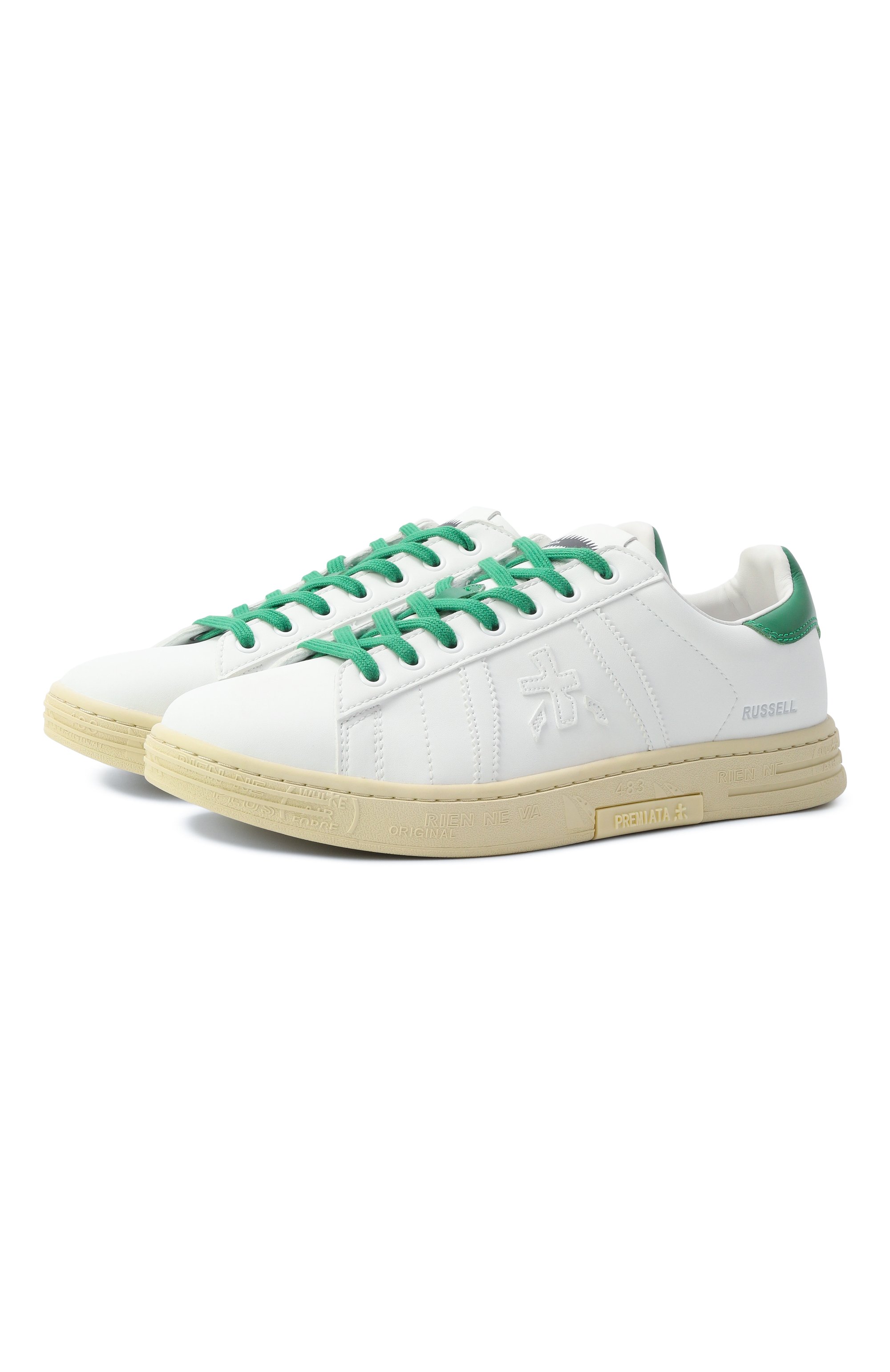 Комбинированные кеды russell PREMIATA, арт. RUSSELL/VAR 7477, фото 1