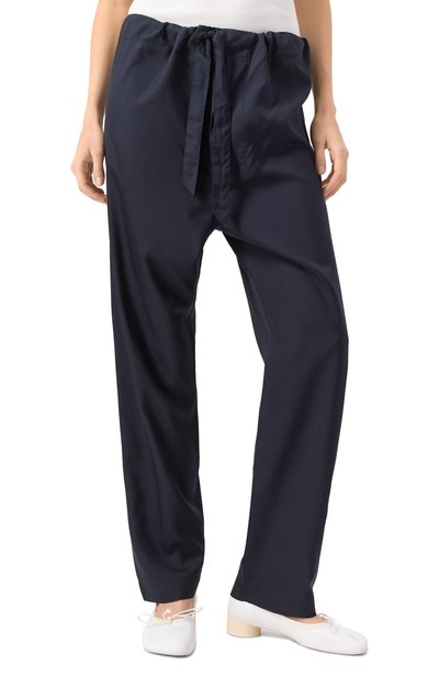 Шелковые брюки MAISON MARGIELA, арт. SI1KA0003/S60345, фото 3