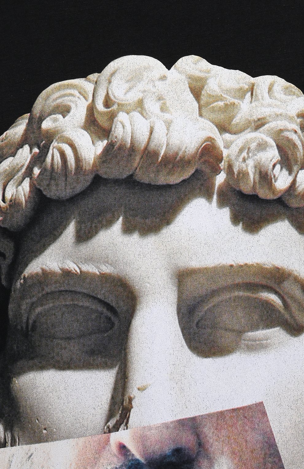 Хлопковая футболка DIEGO VENTURINO черного цвета по цене 13950 руб., арт. SS21-DV TS0 LIA, фото 5 Хлопковая футболка DIEGO VENTURINO, арт. SS21-DV TS0 LIA, фото 5