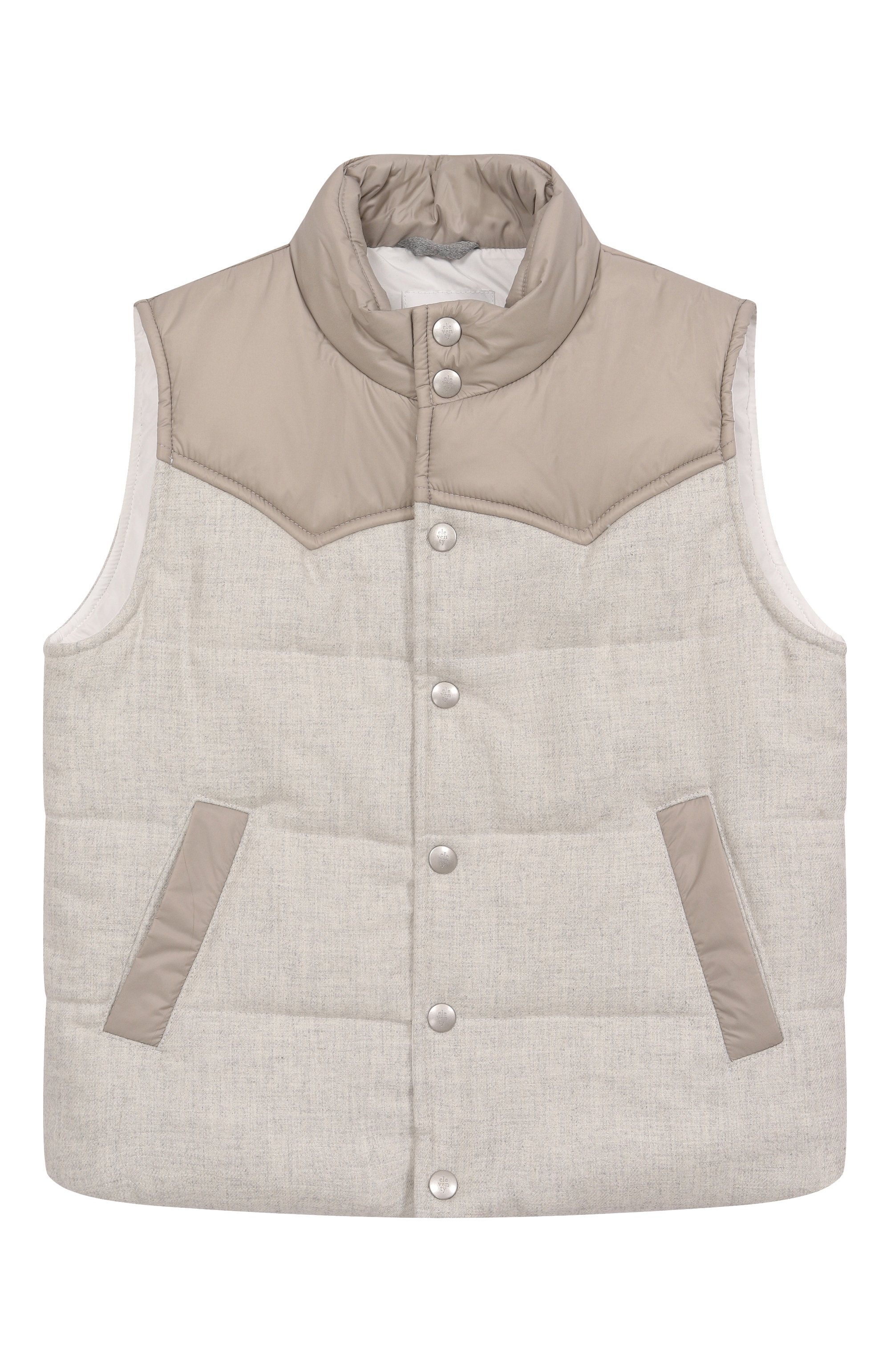 Жилет из вискозы и шерсти ELEVENTY, арт. EX2P72/I0233/10-16, фото 1