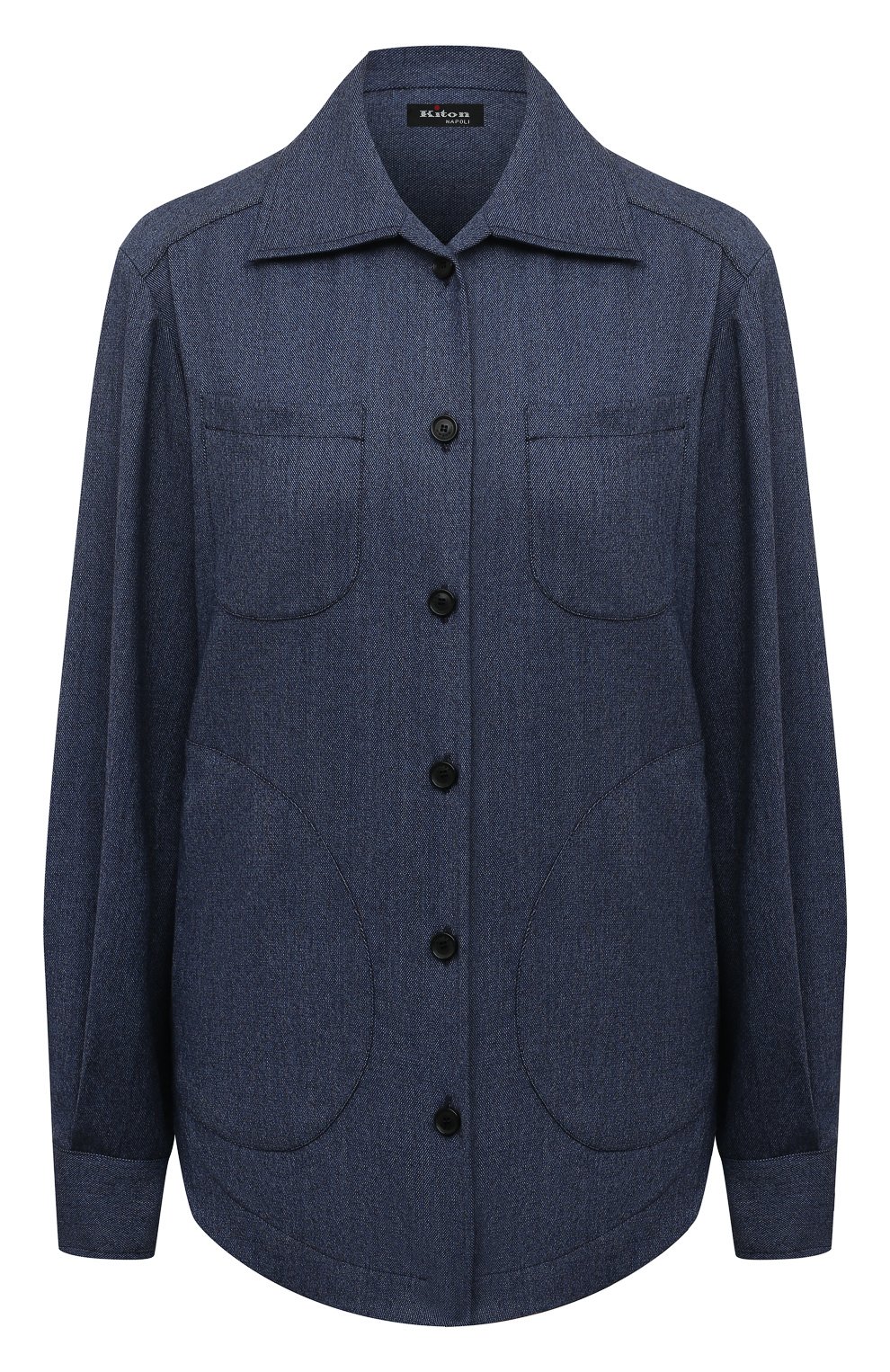 Шерстяная рубашка KITON, арт. D50429K0121A15, фото 1