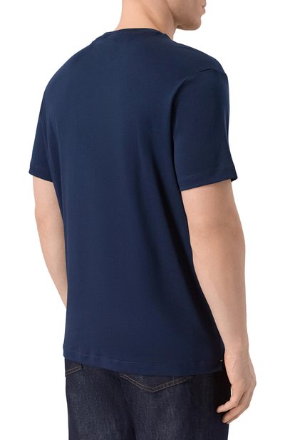 Хлопковая футболка PAUL&SHARK, арт. 26411036_001, фото 4