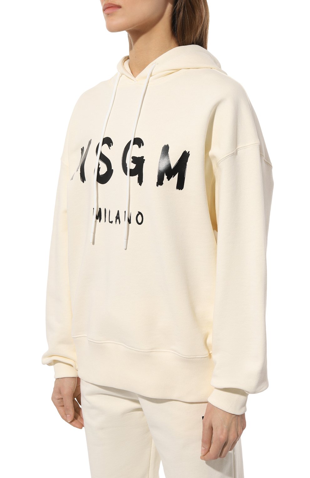 Хлопковое худи MSGM, арт. 2000MDM515 200000, фото 3