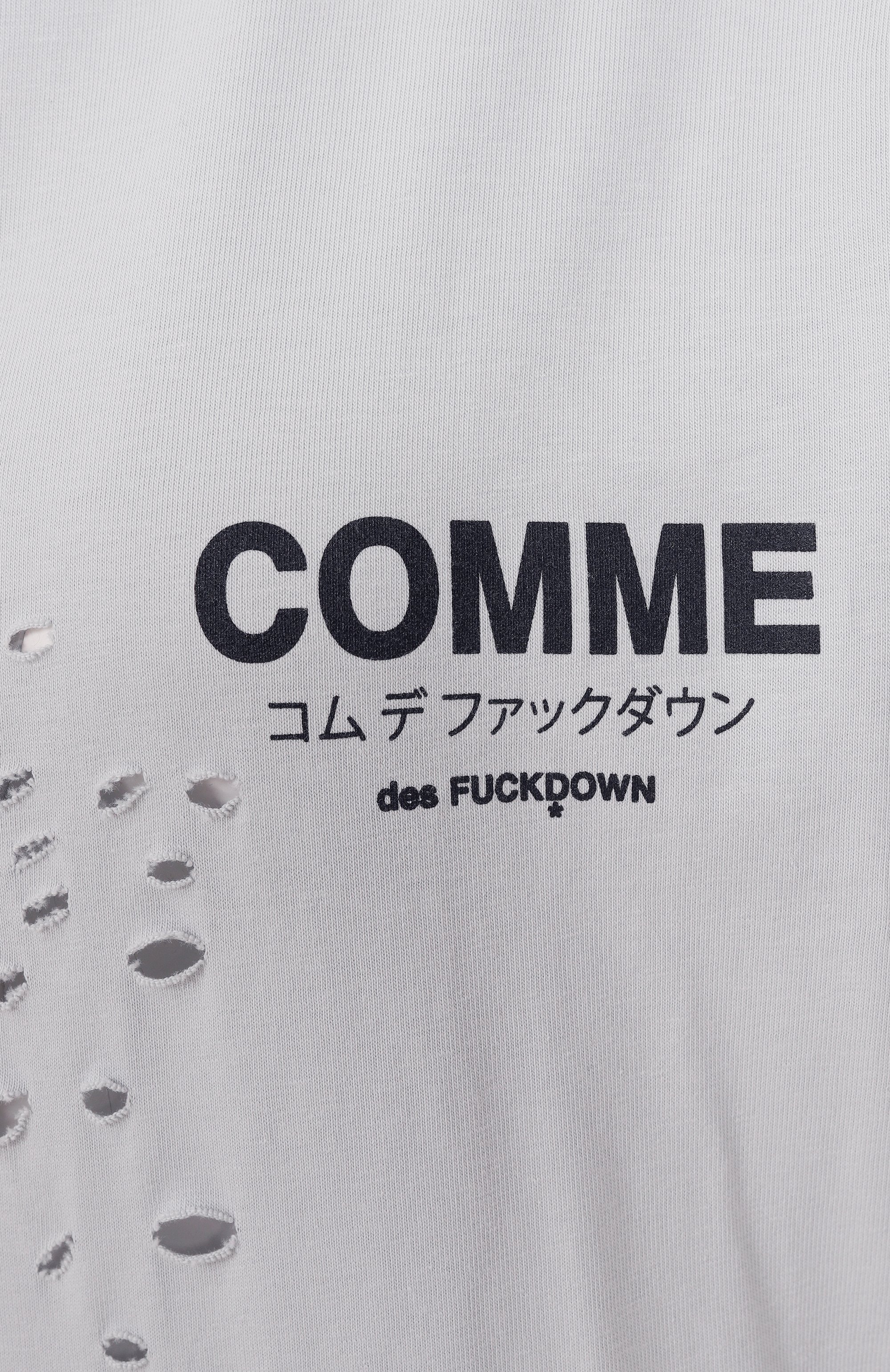 Хлопковая футболка COMME DES FUCKDOWN, арт. CFABW01310, фото 6