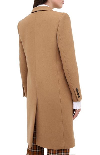 Кашемировое пальто SAINT LAURENT бежевого цвета по цене 398500 руб., арт. 517798/Y143V, фото 5 Кашемировое пальто SAINT LAURENT, арт. 517798/Y143V, фото 5