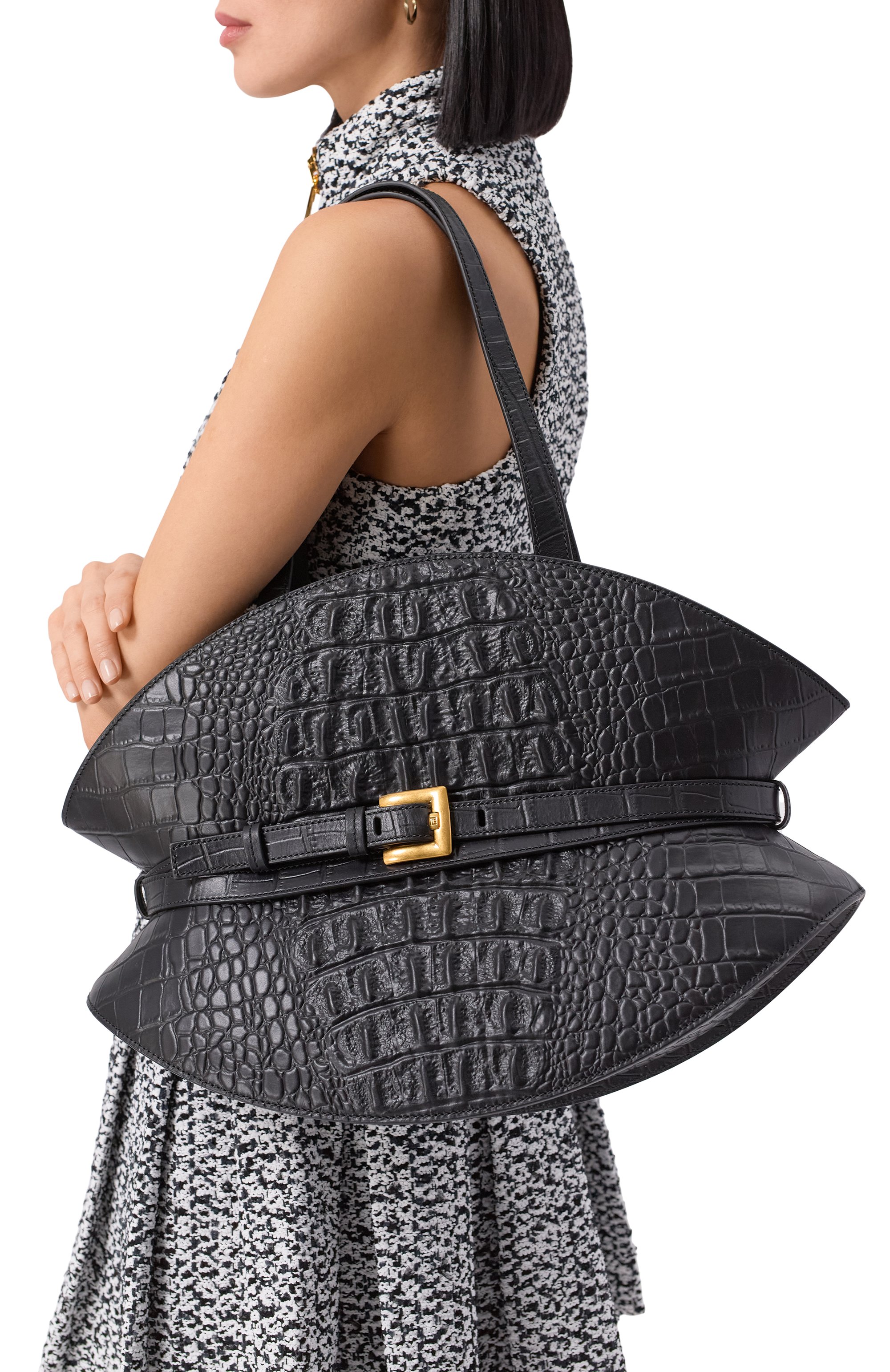 Сумка shuffle medium BALMAIN, арт. FN0DQ023/L0BC, фото 2