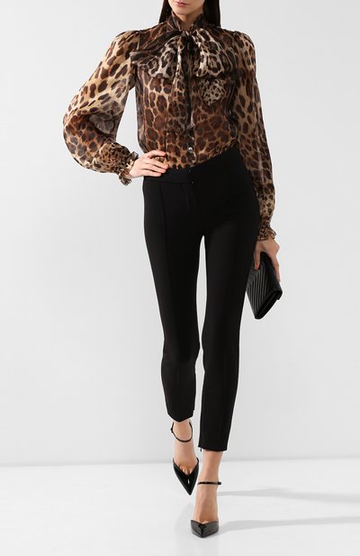 Шелковая блузка DOLCE & GABBANA, арт. F5L07T/HS15L, фото 2