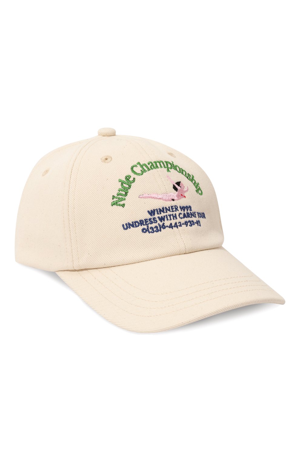 Хлопковая бейсболка CARNE BOLLENTE, арт. AW23CAP0102, фото 1