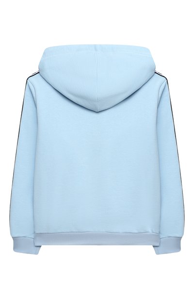 Хлопковая толстовка CHIARA FERRAGNI голубого цвета по цене 16350 руб., арт. 21PE-CFKF052, фото 2 Хлопковая толстовка CHIARA FERRAGNI, арт. 21PE-CFKF052, фото 2