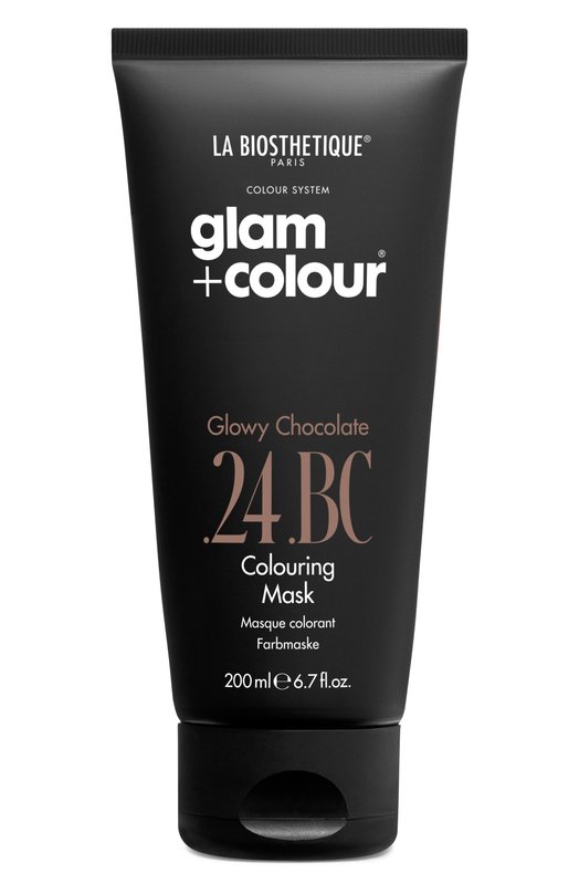 фото Тонирующая маска для волос, glowy chocolate .24.bc (200ml) la biosthetique
