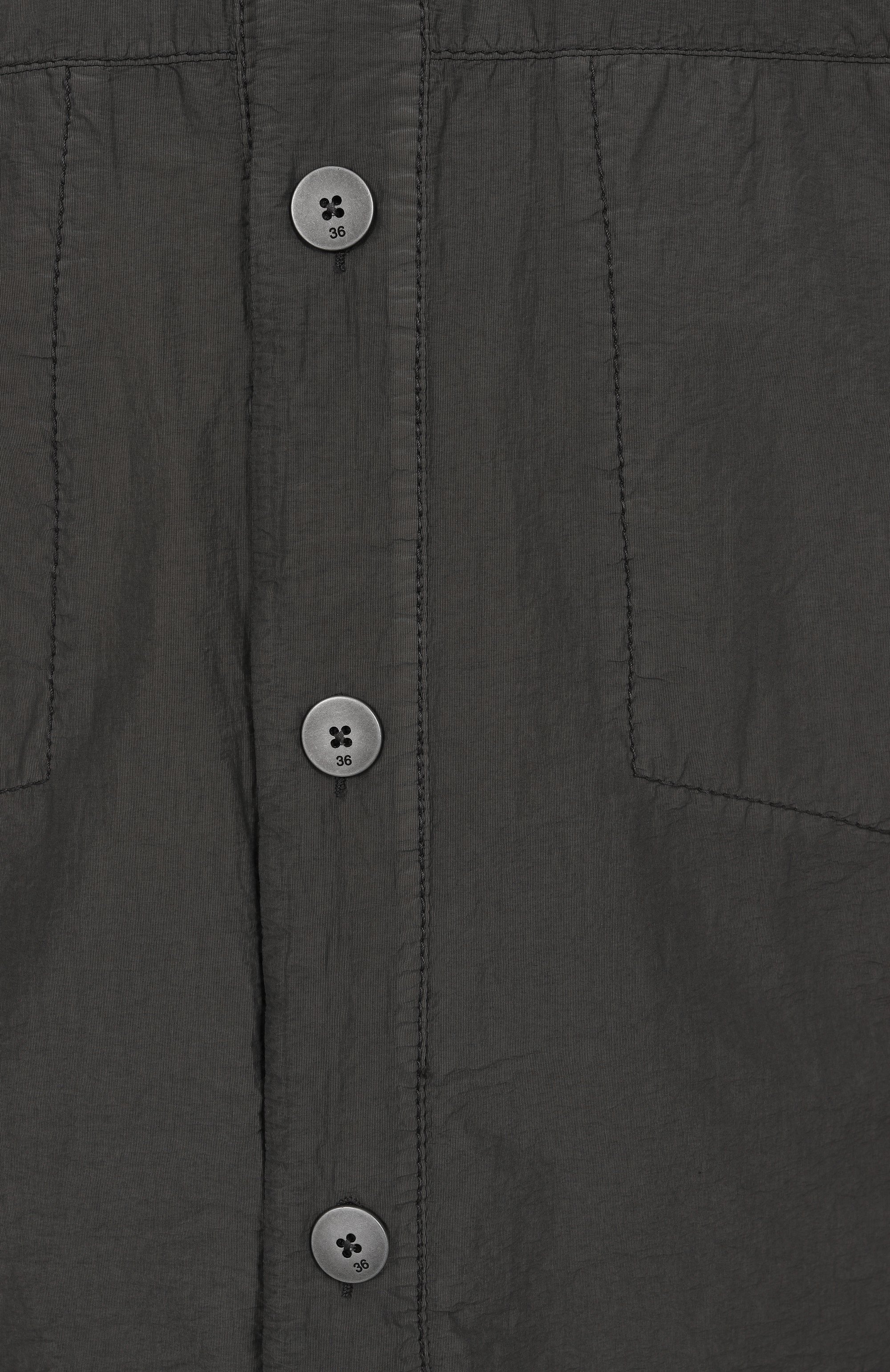 Хлопковая куртка-рубашка TRANSIT, арт. CFUTRZM221, фото 7