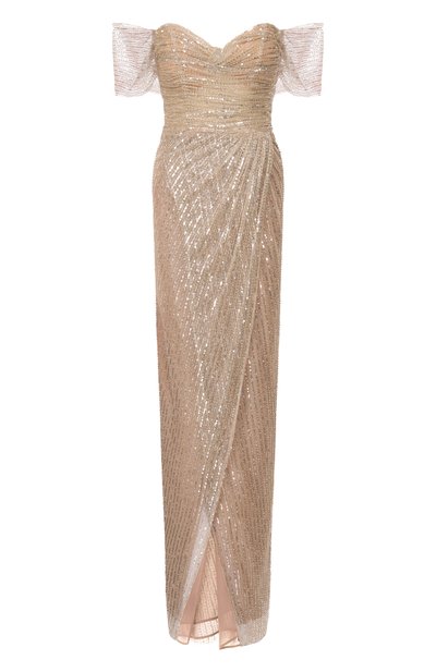 Женское платье с отделкой пайетками SASHA KIM, арт. SK-00001760