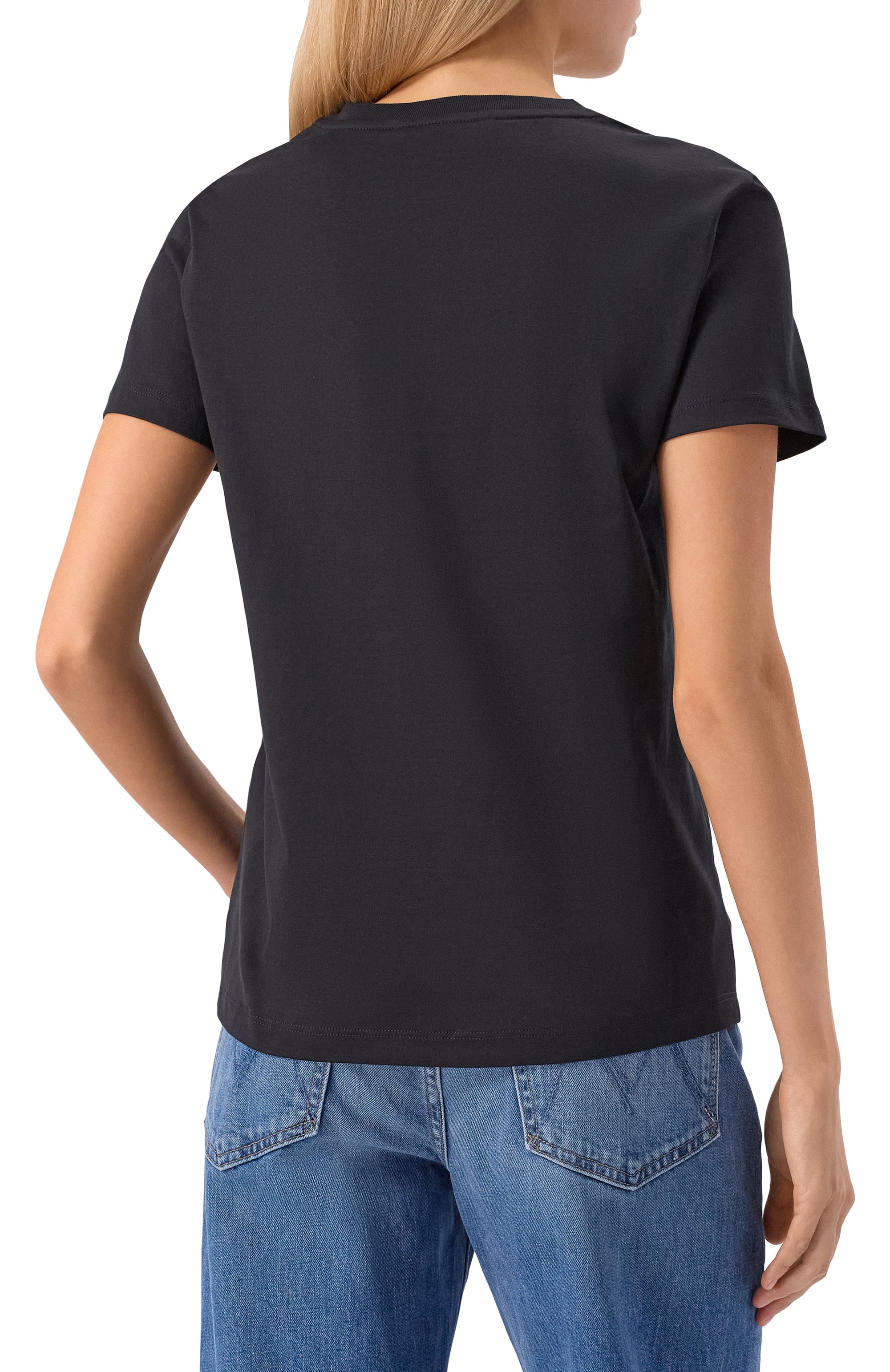 Хлопковая футболка MAX MARA, арт. PAPAIA, фото 4