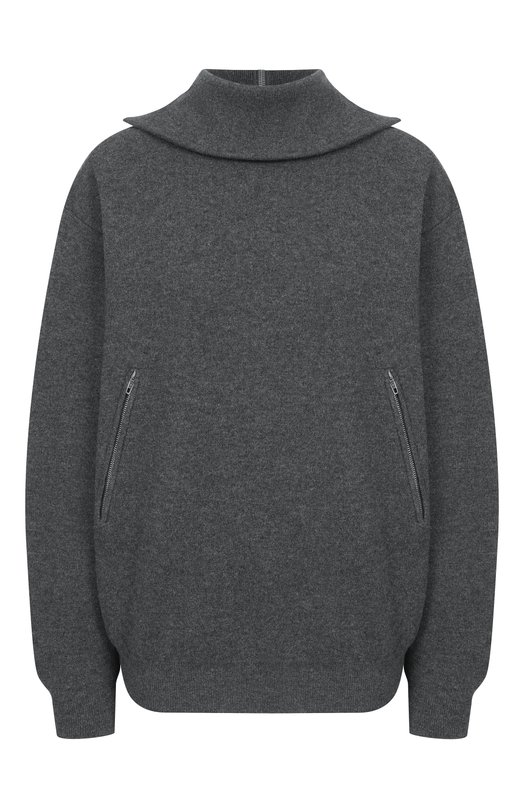 Шерстяной свитер Balenciaga 849931/T1754 Серый 849931/T1754