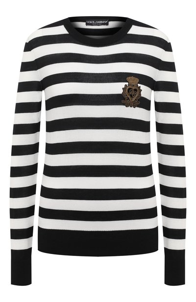 Женский пуловер из кашемира и шелка DOLCE & GABBANA, арт. FX196Z/JAMU2