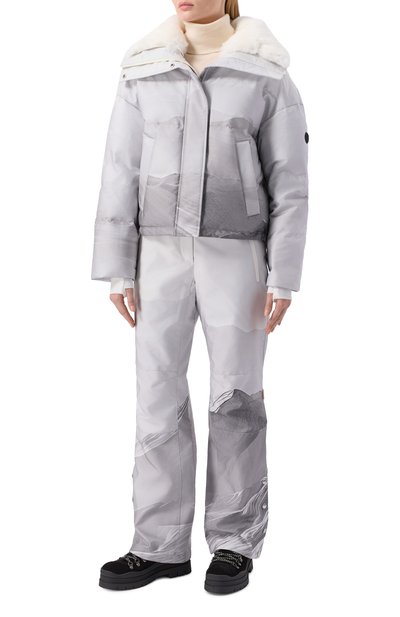 Пуховик с отделкой из кролика YVES SALOMON, арт. KV00460/J19G, фото 2