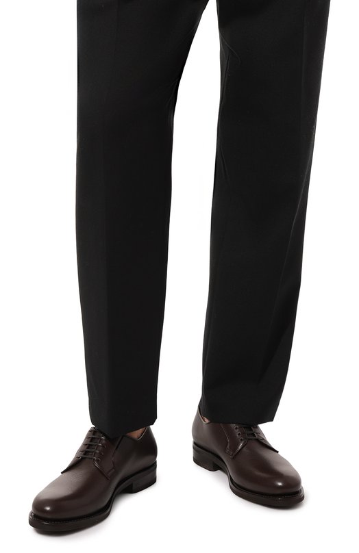 Кожаные дерби Rubeus Milano Коричневый, фото 3