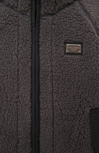 Куртка из экомеха DOLCE & GABBANA, арт. L4JB7D/G7N1S, фото 3