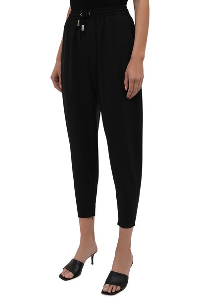 Шерстяные брюки DSQUARED2 черного цвета по цене 38650 руб., арт. S75KB0240/S40320, фото 3 Шерстяные брюки DSQUARED2, арт. S75KB0240/S40320, фото 3