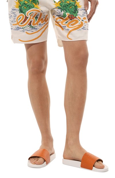 Шлепанцы из кожи крокодила STEFANO RICCI, арт. UG31_G759/CS, фото 3