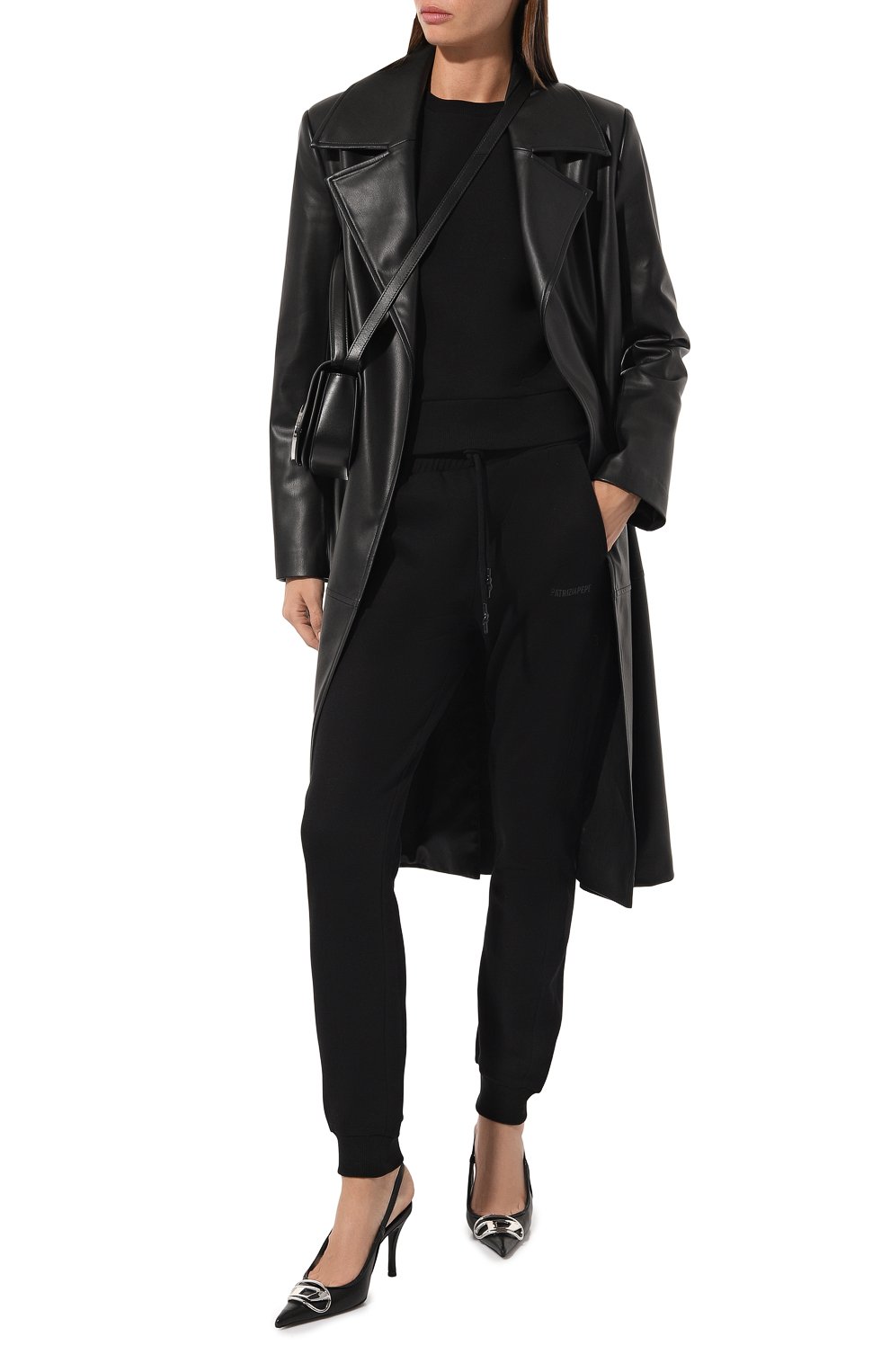 Хлопковые джоггеры PATRIZIA PEPE, арт. 8P0549_J096, фото 2