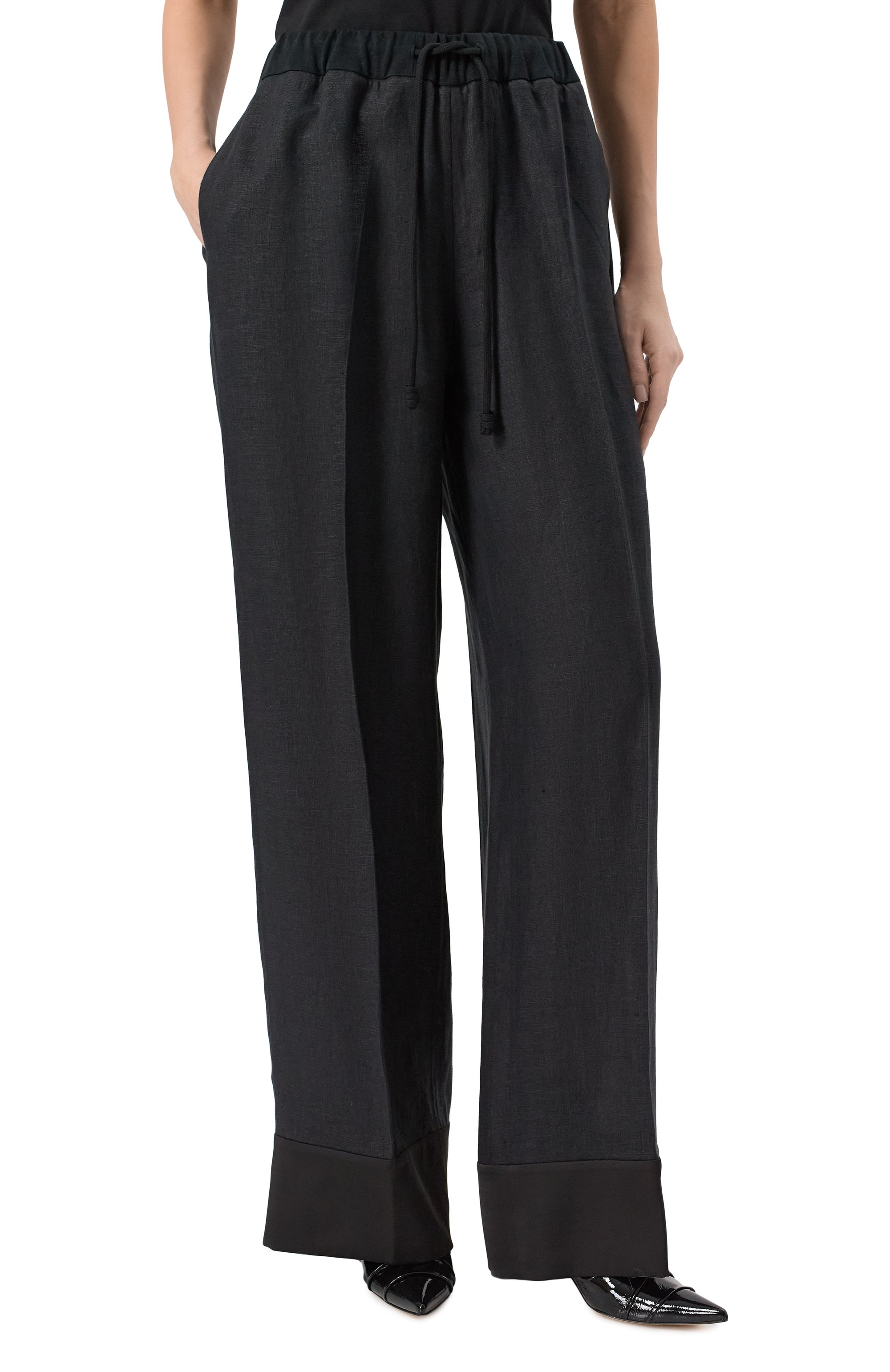 Льняные брюки MIDGARD PARIS, арт. PT19-LN-BK, фото 3