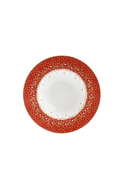 Тарелка суповая noel rouge BERNARDAUD, арт. 1918/21896
