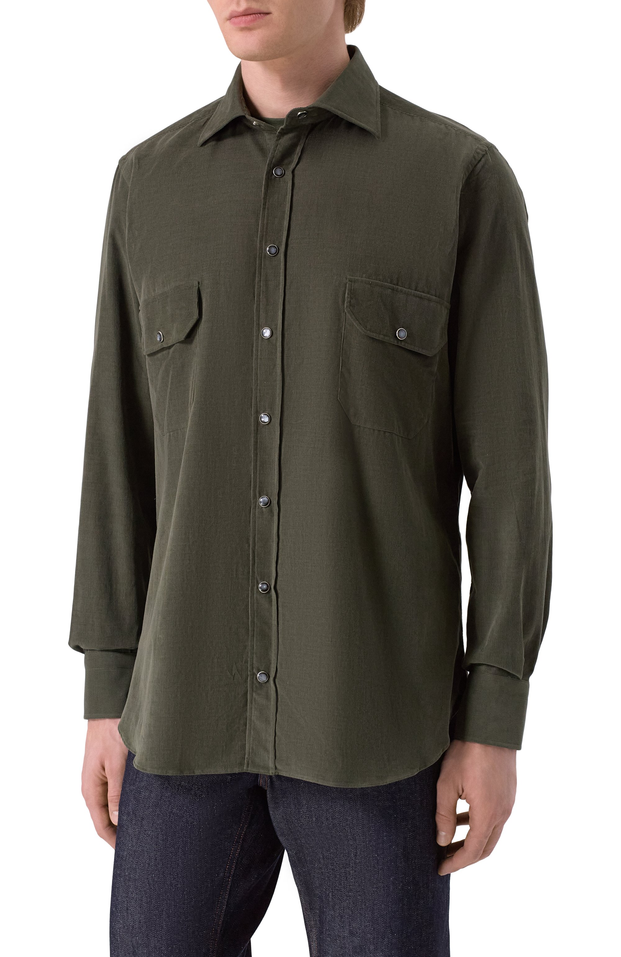 Вельветовая рубашка MVST, арт. MAN SHIRT L/S/0620, фото 3